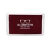 IMPRINTED Burgundy Basic Microfiber Cloth-In-Case (100 per box / Minimum order - 5 boxes)